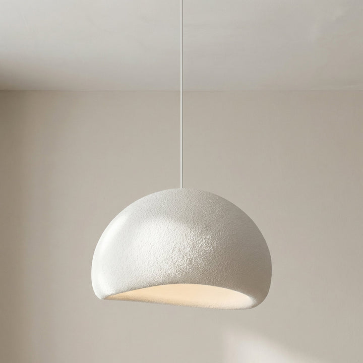 Lumi's Wabi Sabi Pendant Light in White