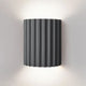 Macaron Wall Light in Grey, 3 colors adjustable