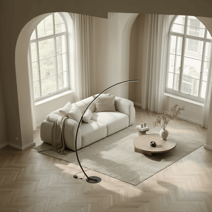 Icarus Dimmable Metal Floor Lamp, view 6