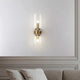 Glass Up and Down Wall Light | Opal, Clear or Smoke Grey