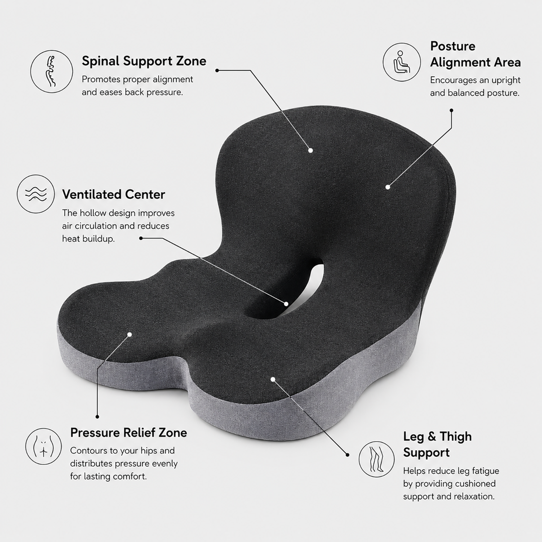 Memory Foam Seat Cushion image 11