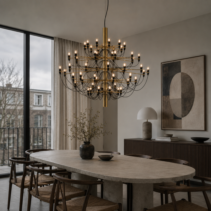 Italian Medieval Designer Chandelier