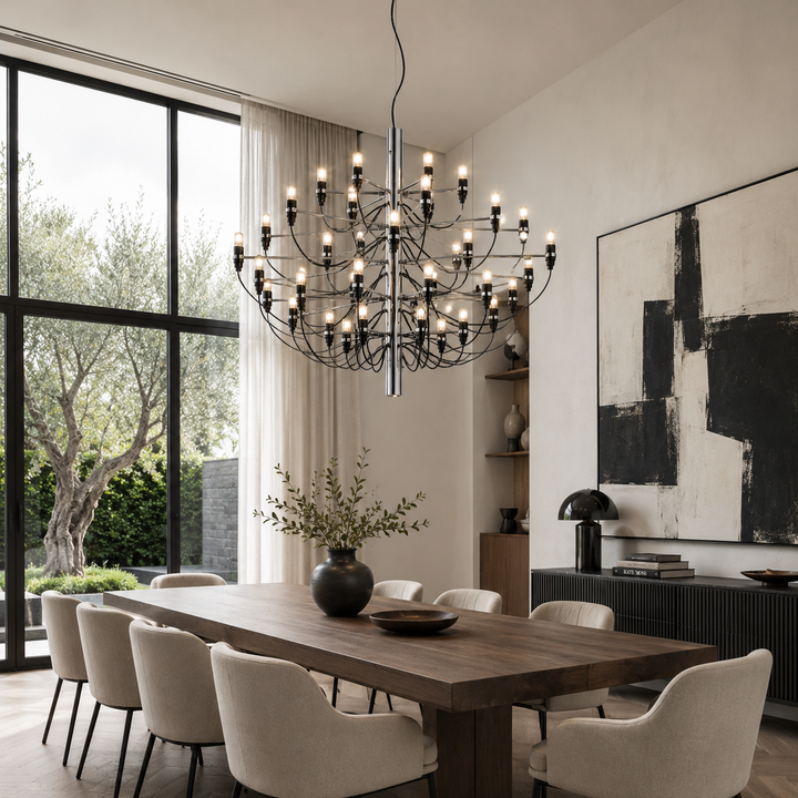 Italian Medieval Designer Chandelier