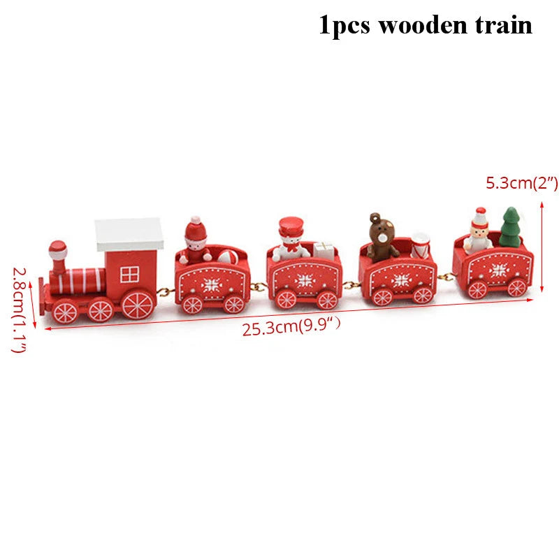 Mini Christmas train decoration