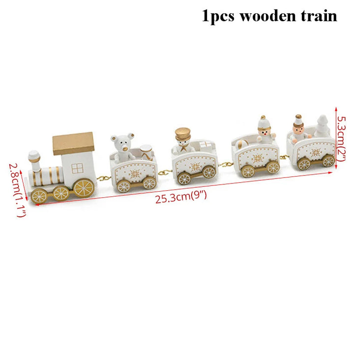 Mini Christmas train decoration