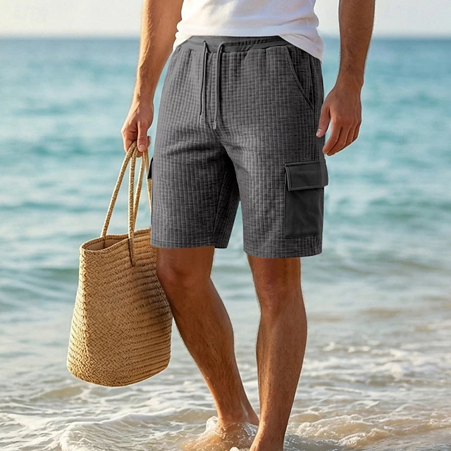 Men's Relaxed-Fit Cargo Summer Shorts – image 7