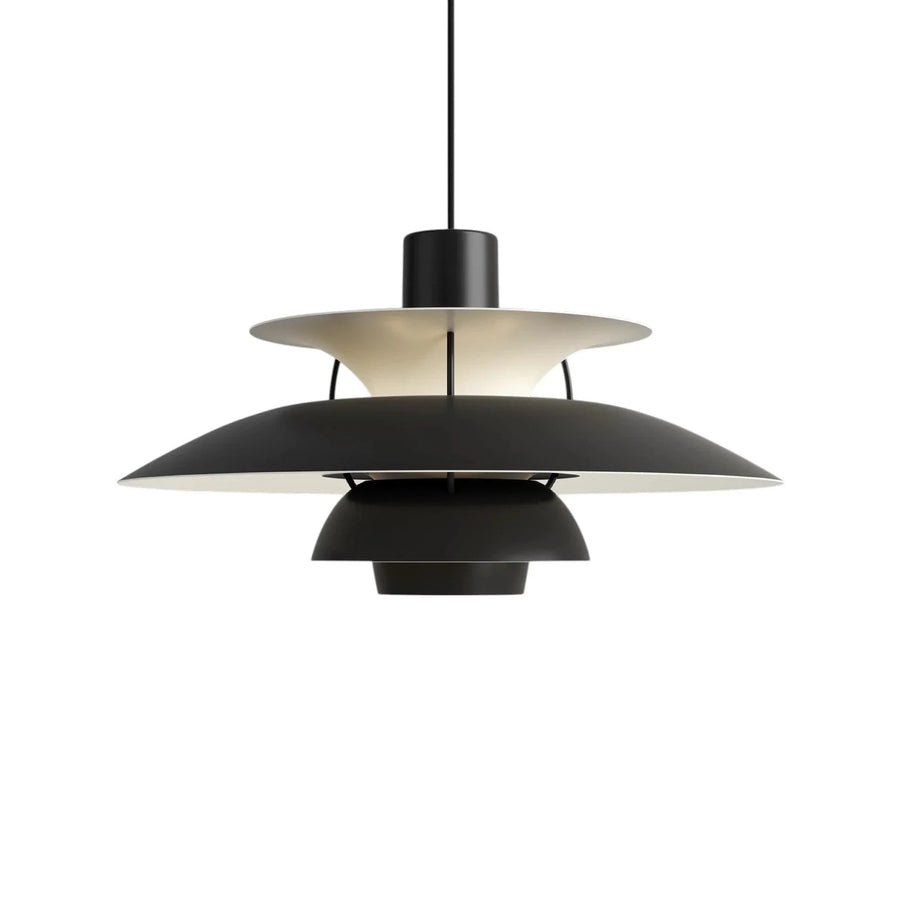 Multilayer Danish Pendant Light in Black