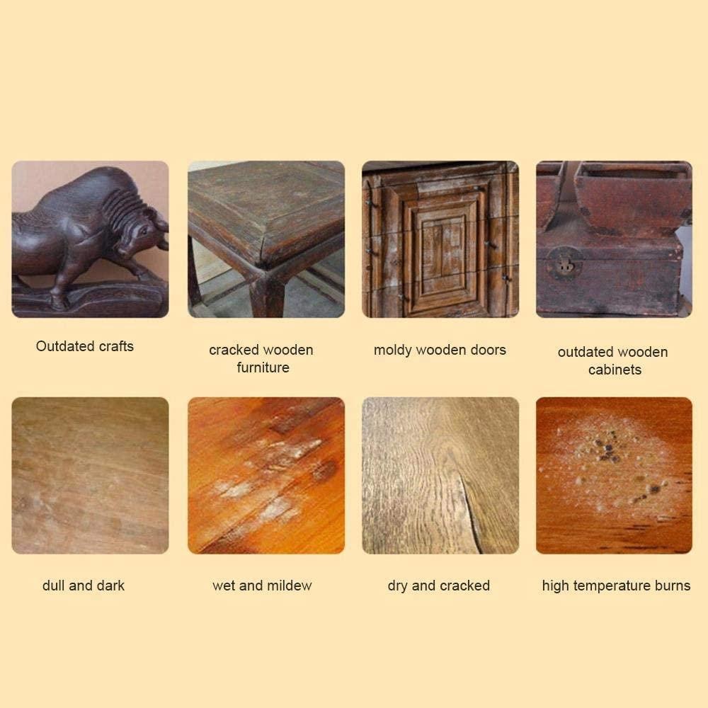 Natural beeswax wood polish jar