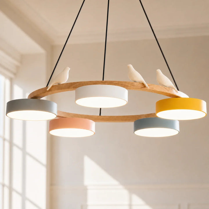 Nordic Bird Chandelier