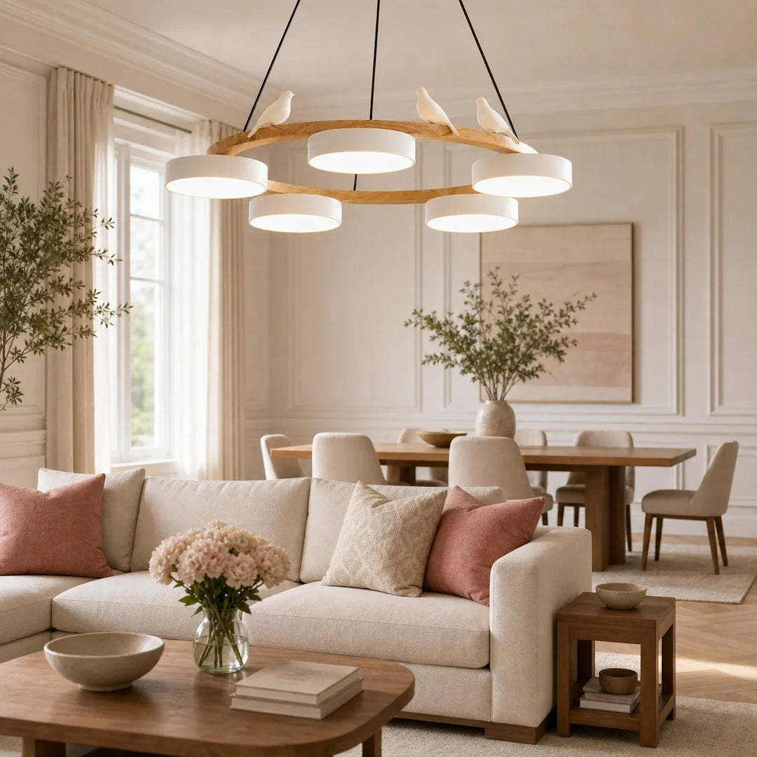 Nordic Bird Chandelier
