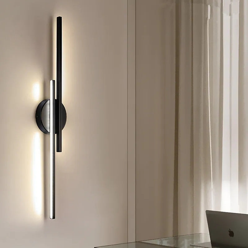 Nordic Disc and Linear LED Wall Light
