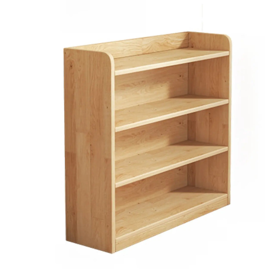 Solid Wood Bookcase | Natural Unpainted, Many Sizes