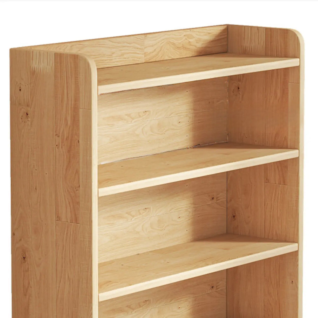 Solid Wood Bookcase | Natural Unpainted, Many Sizes
