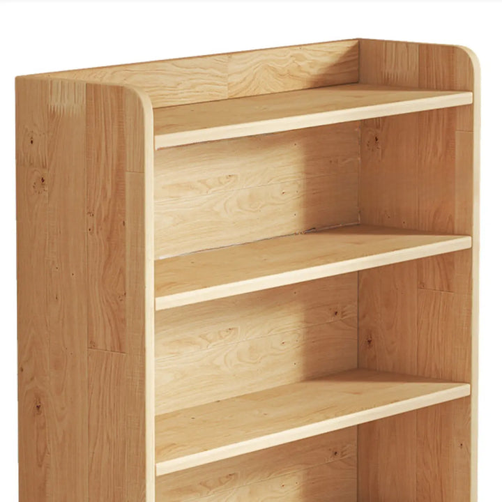 Solid Wood Bookcase | Natural Unpainted, Many Sizes
