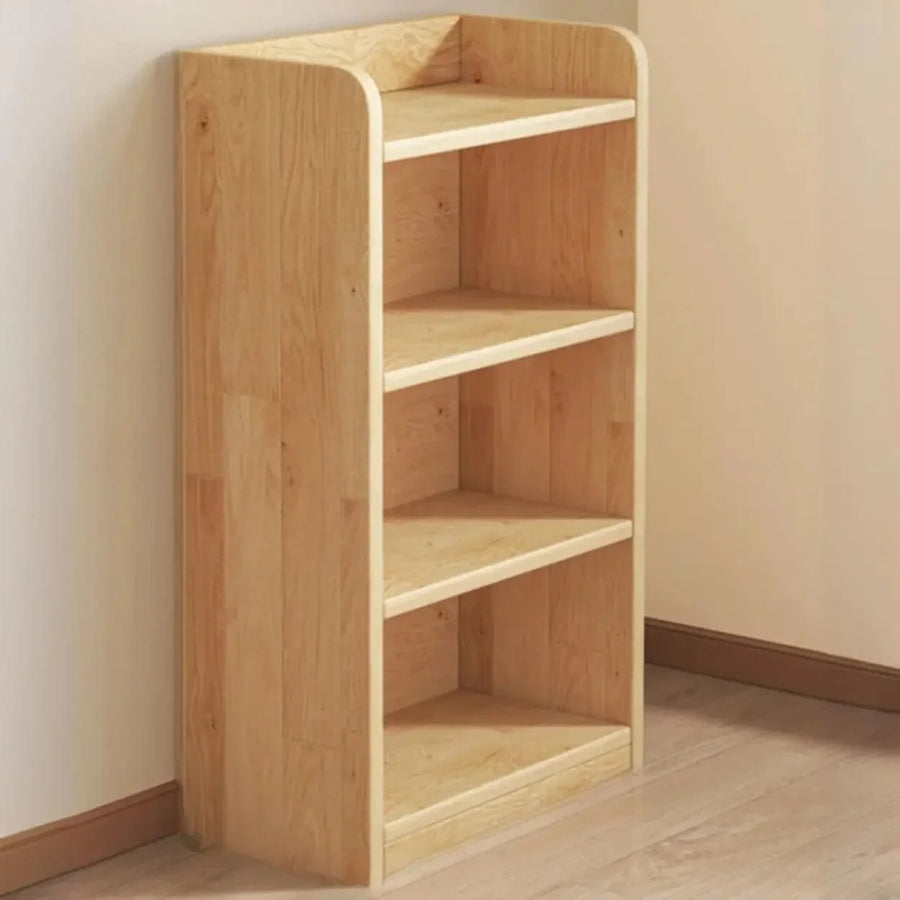 Solid Wood Bookcase | Natural Unpainted, Many Sizes