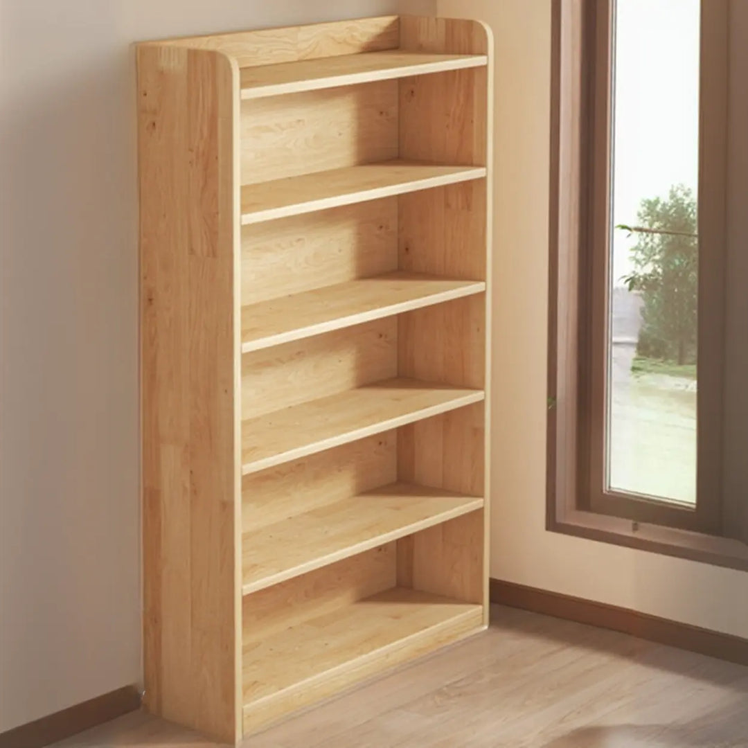 Solid Wood Bookcase | Natural Unpainted, Many Sizes