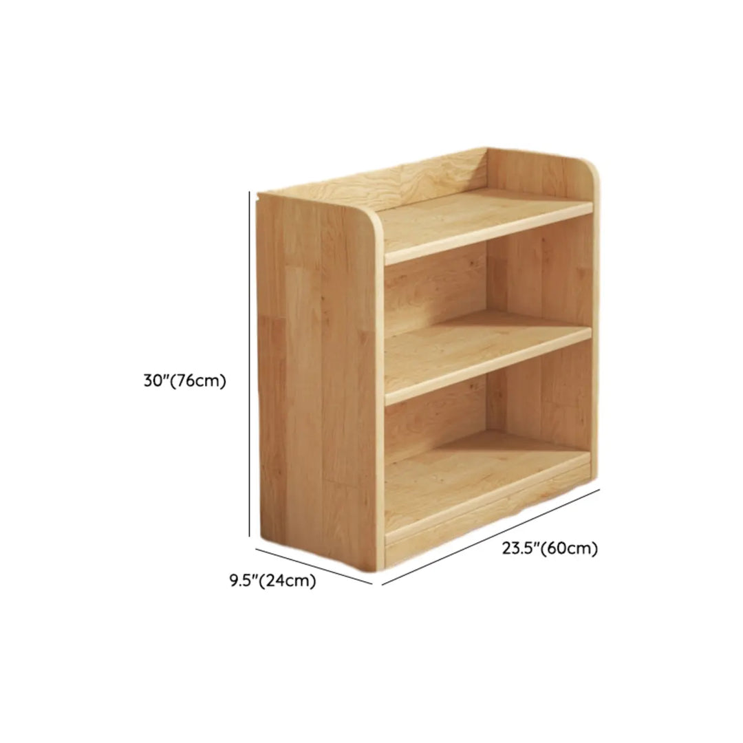 Solid Wood Bookcase | Natural Unpainted, Many Sizes