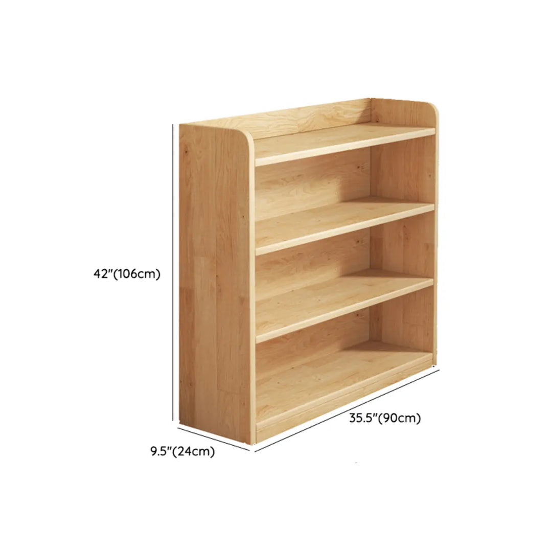 Solid Wood Bookcase | Natural Unpainted, Many Sizes