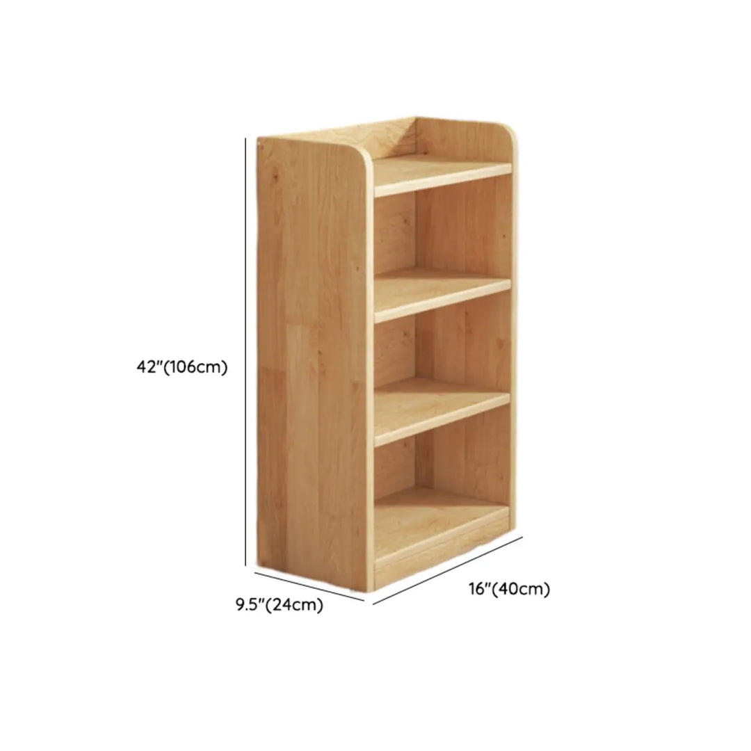 Solid Wood Bookcase | Natural Unpainted, Many Sizes