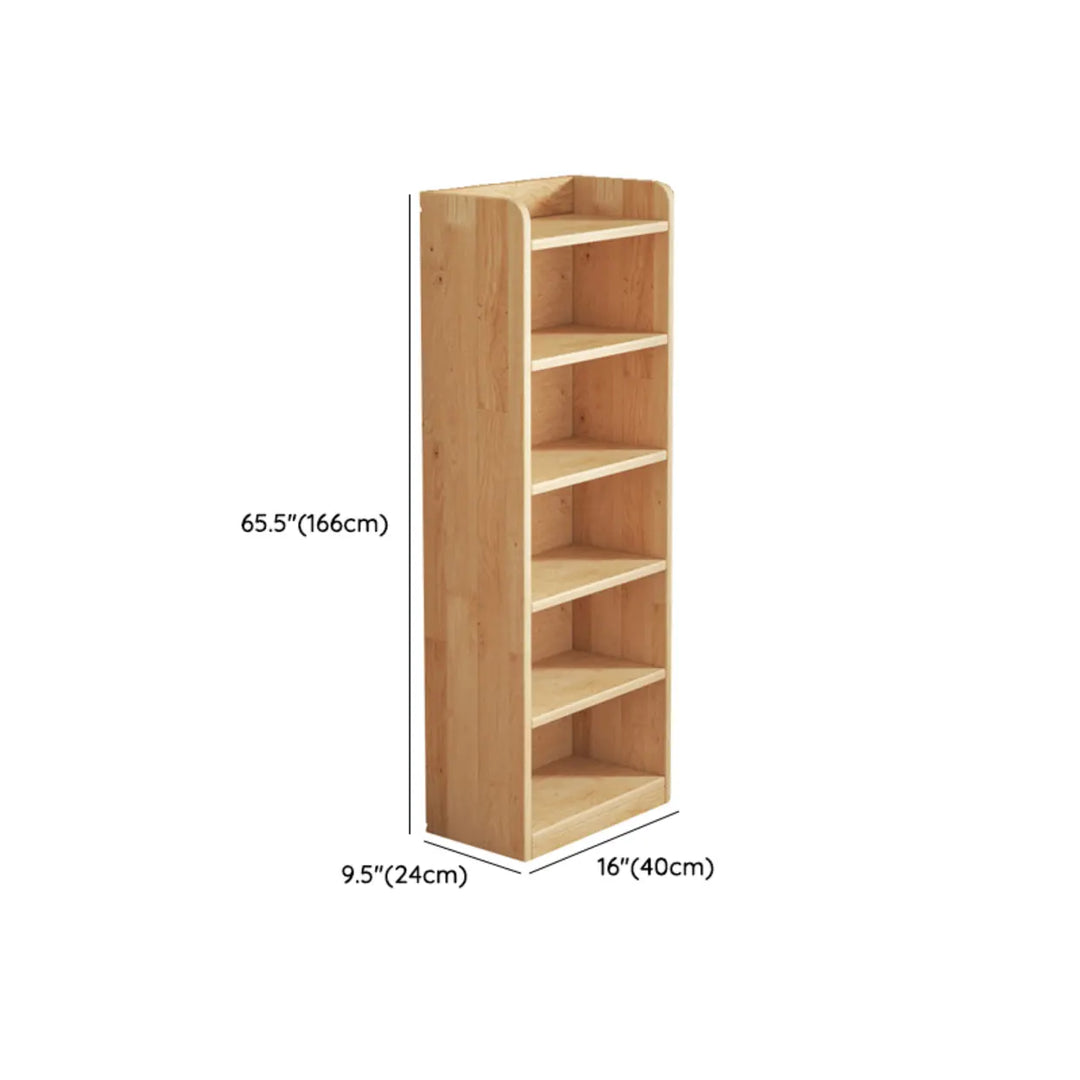Solid Wood Bookcase | Natural Unpainted, Many Sizes