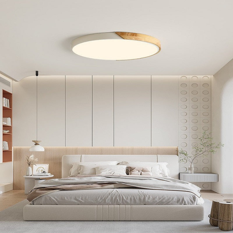 Nordic Wooden Ceiling Light, view 4