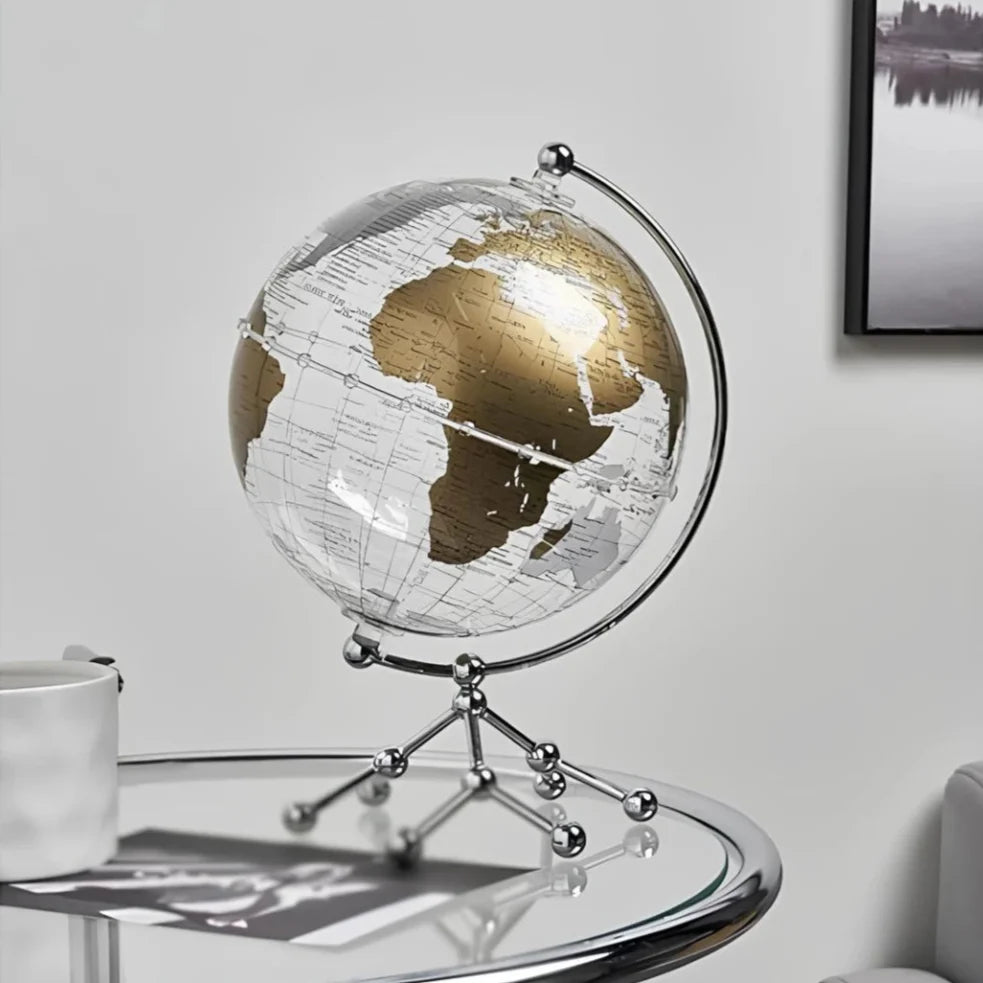 World Globe Cordless Table Lamp