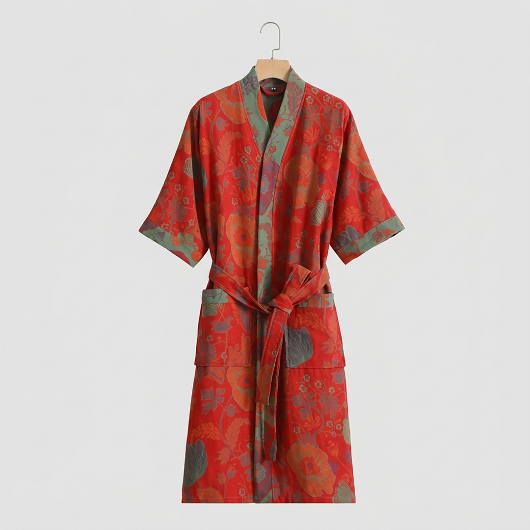 Women Cotton Bathrobe image 1
