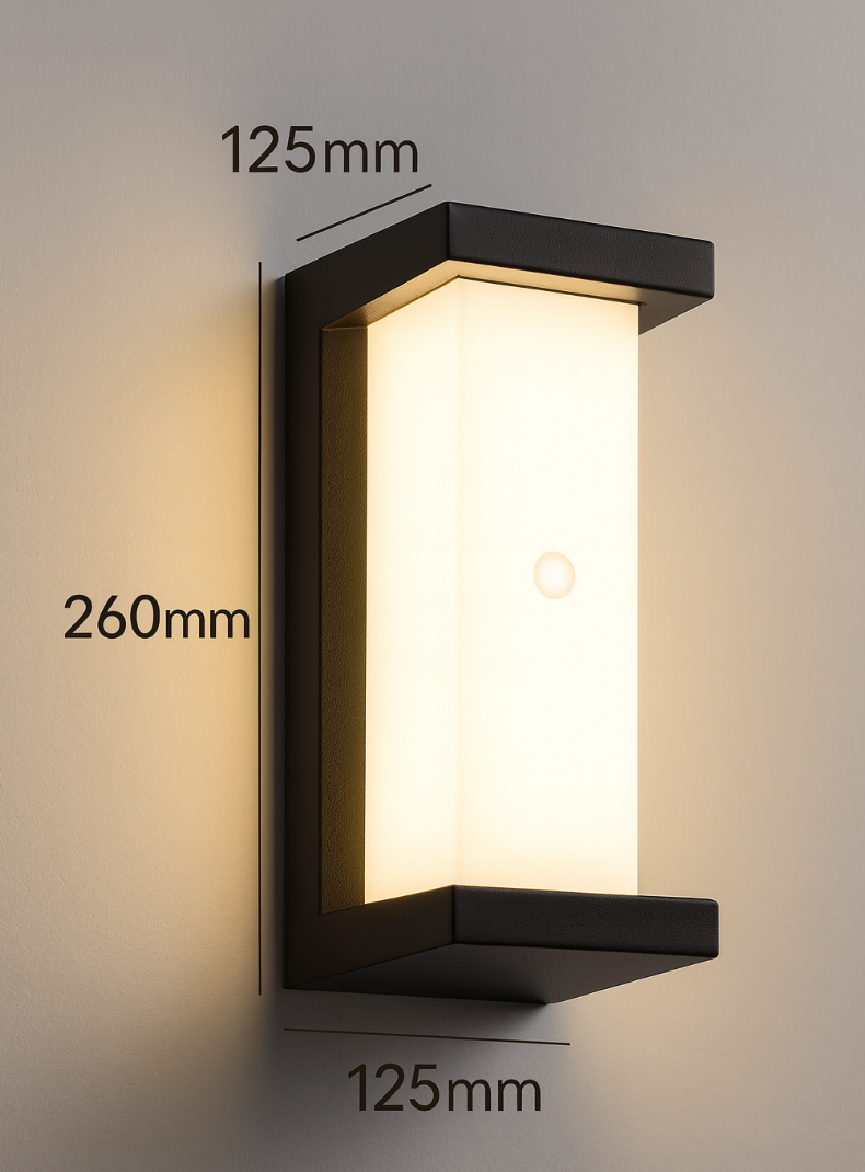 Outdoor Motion Sensor Wall Light