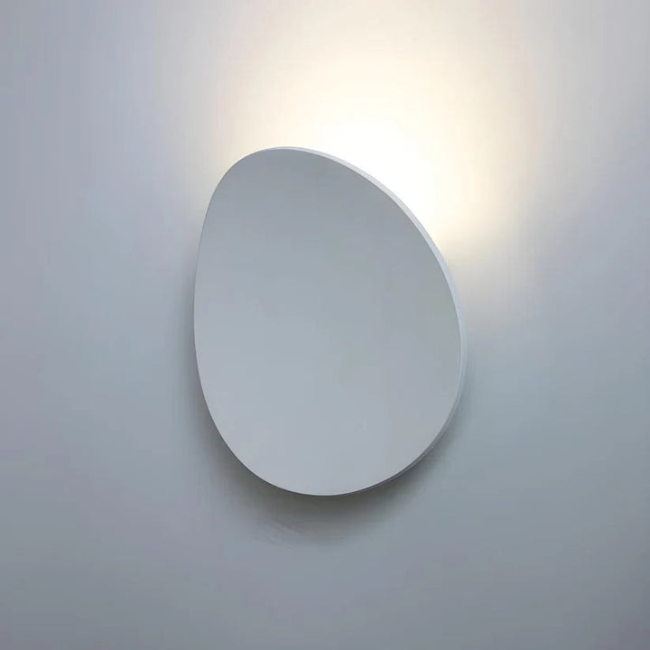 Pebble LED Wall Light | Up and Down Halo, Black, Gold or White