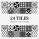 Peel and stick mandala tile stickers