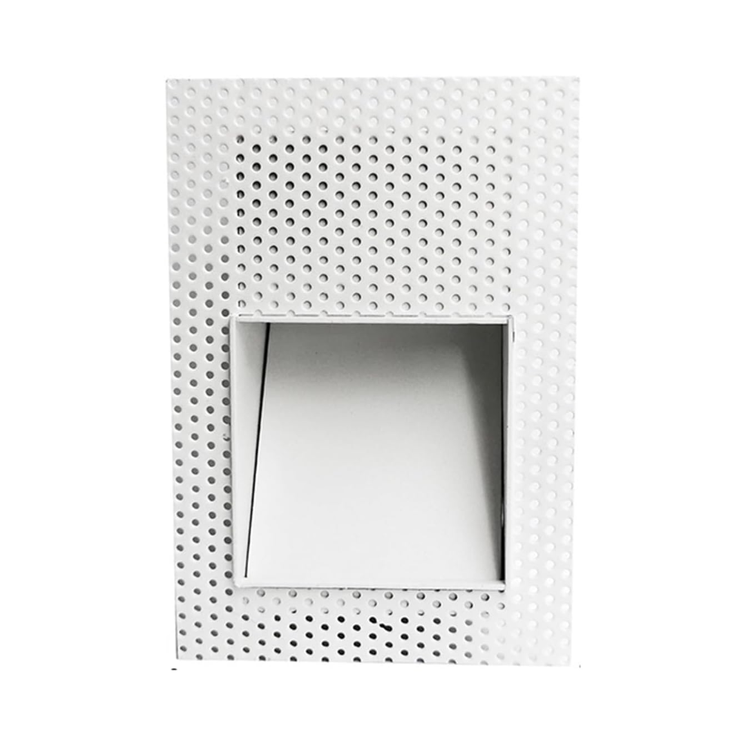 Frameless LED Sensor Wall Light With Perforated Panel Design