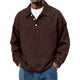 Men's Long-Sleeve Half-Button Summer Shirt – image 4