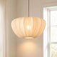 Pleated Linen Pendant Light
