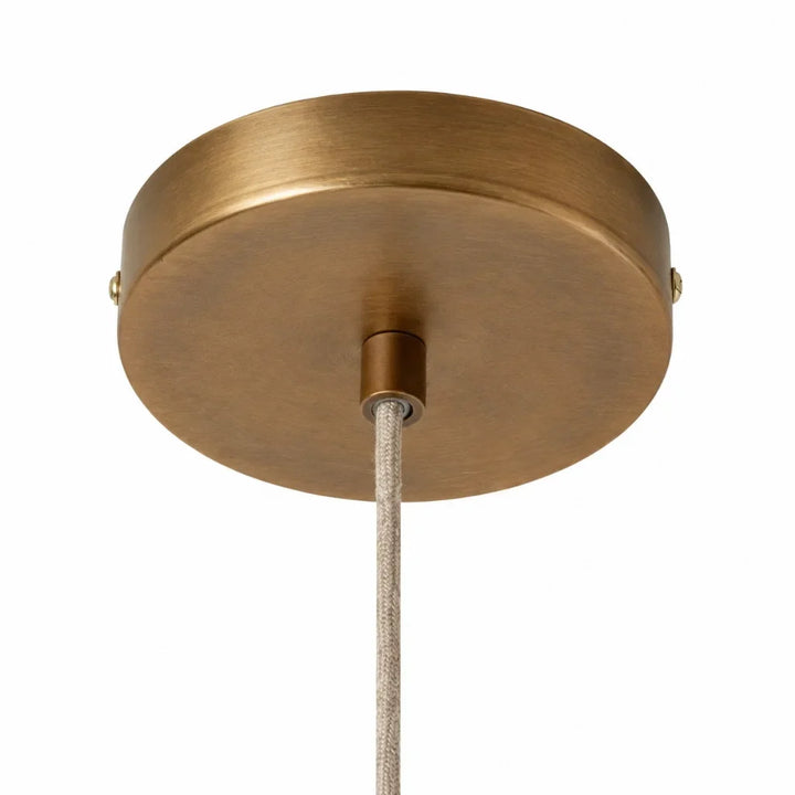 Pleated Linen Pendant Light