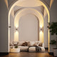 Pontos Dimmable Aluminium Wall Light