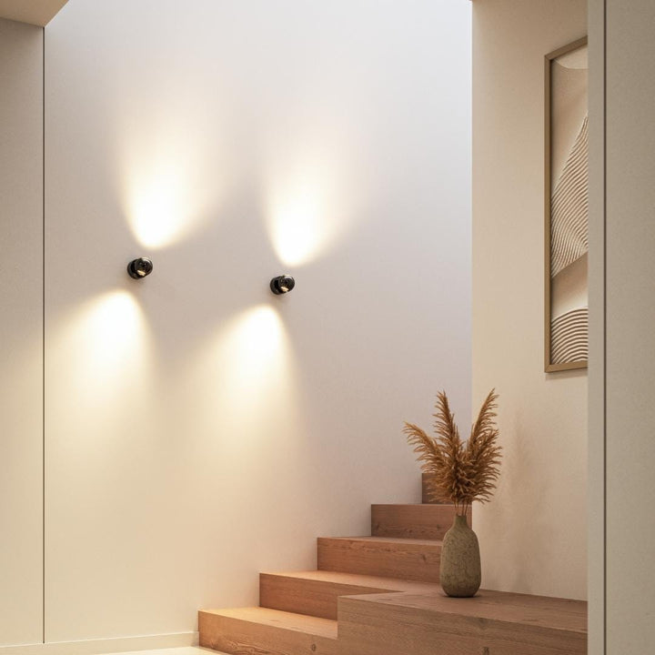 Pontos Dimmable Aluminium Wall Light, view 3