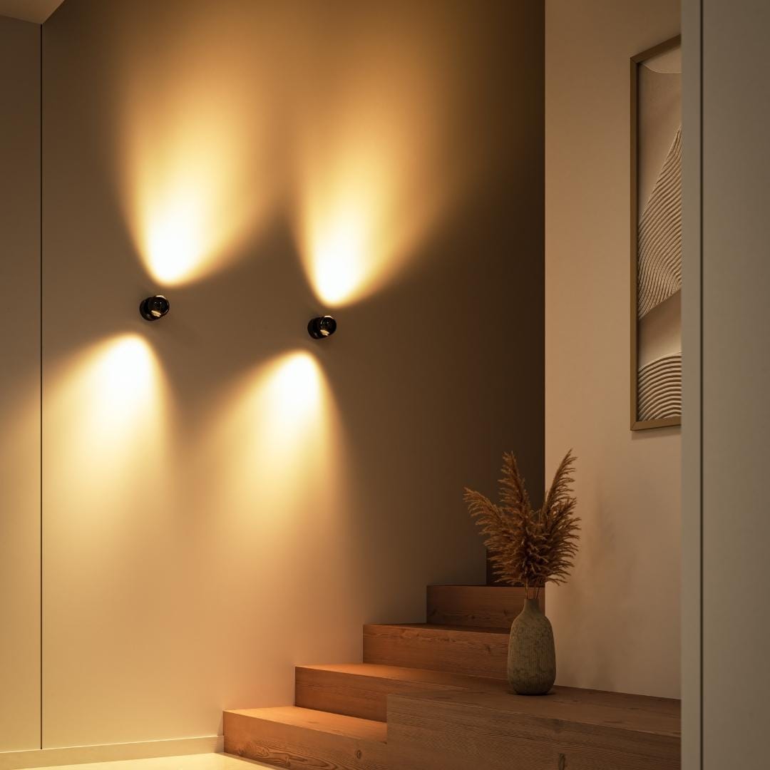 Pontos Dimmable Aluminium Wall Light, view 7
