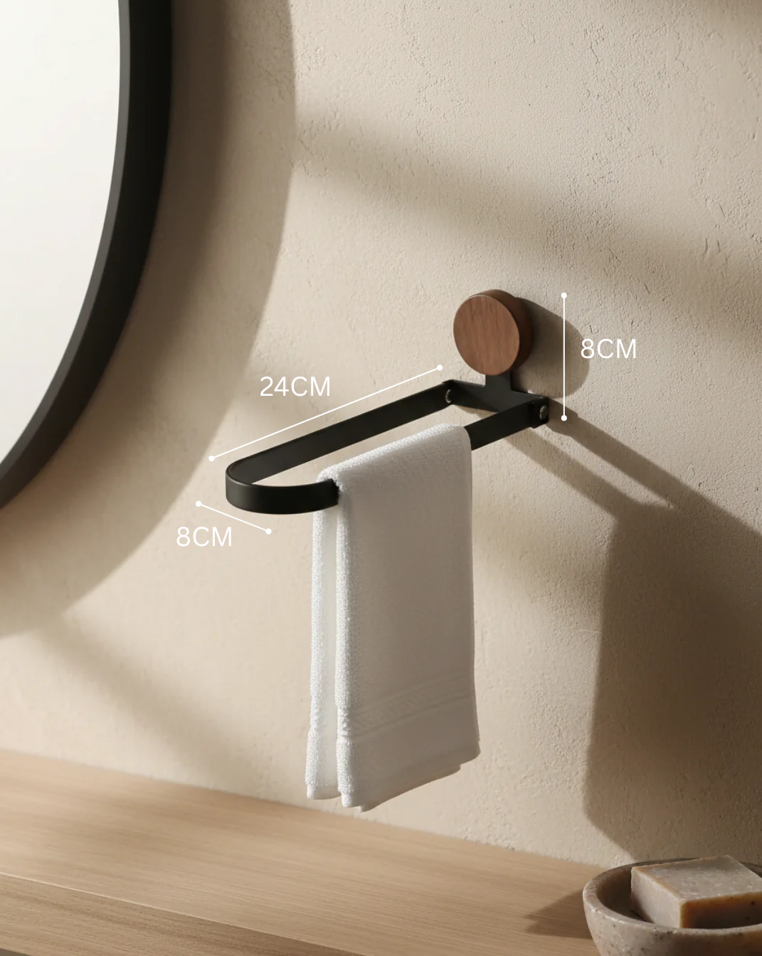 Folding Towel Rack, view 6