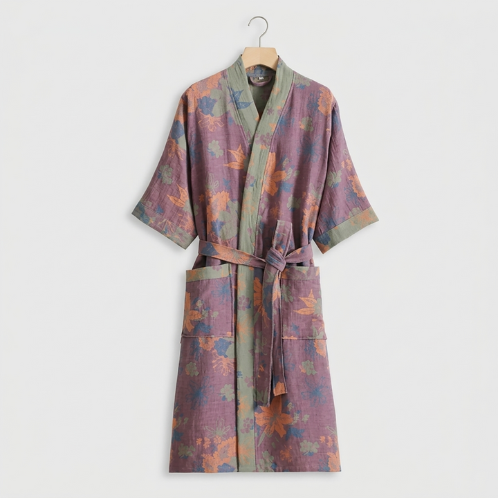 Women Cotton Bathrobe image 5