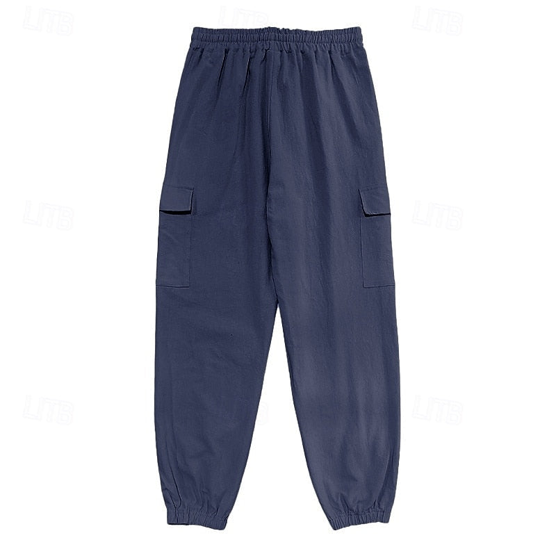Men's Relaxed-Fit Cargo Everyday Trousers – image 8