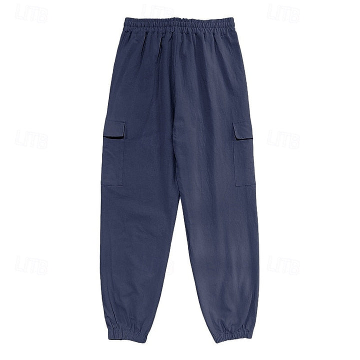 Men's Relaxed-Fit Cargo Everyday Trousers – image 8