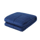 Quilted cotton weighted blanket