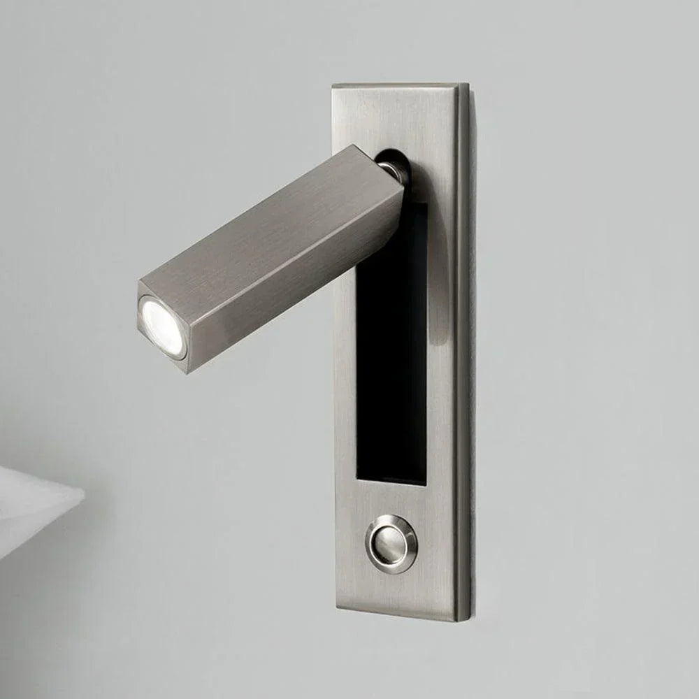 Swivel reading wall light