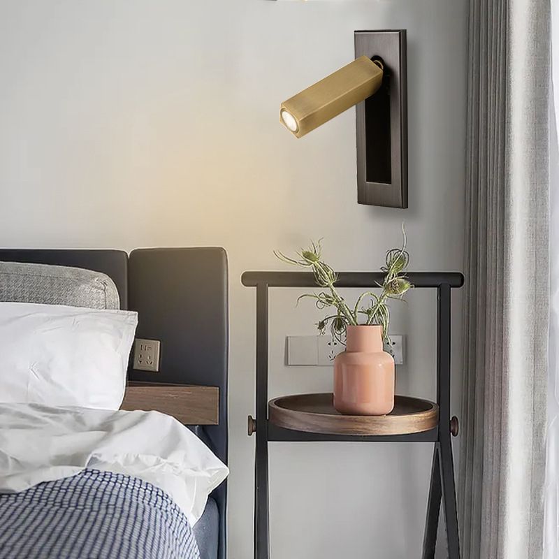 Swivel reading wall light