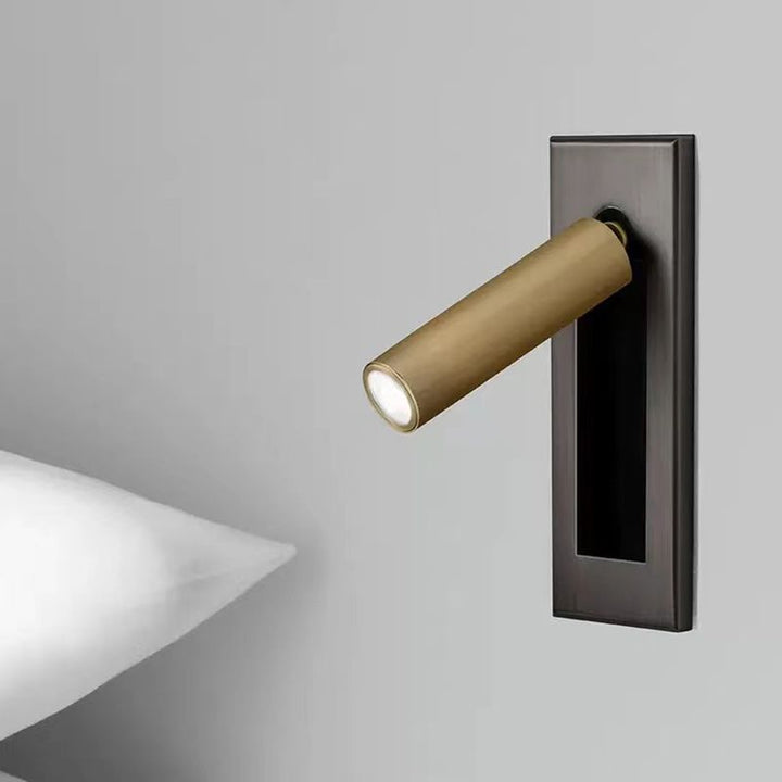 Swivel reading wall light