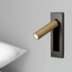 Swivel reading wall light