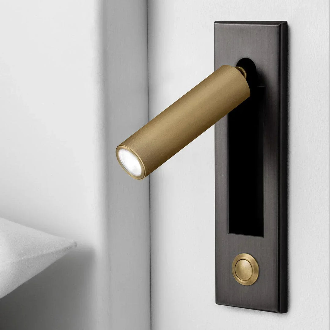 Swivel reading wall light