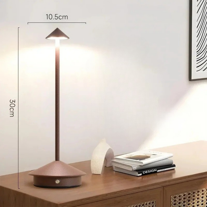 Rechargeable Cone Table Lamp