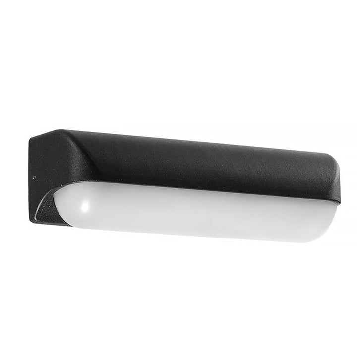 Capsule Outdoor Wall Light | Black, 1 or 2 Lights