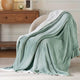 Reversible Sherpa Fleece Throw | Plush Flannel, Five Colours